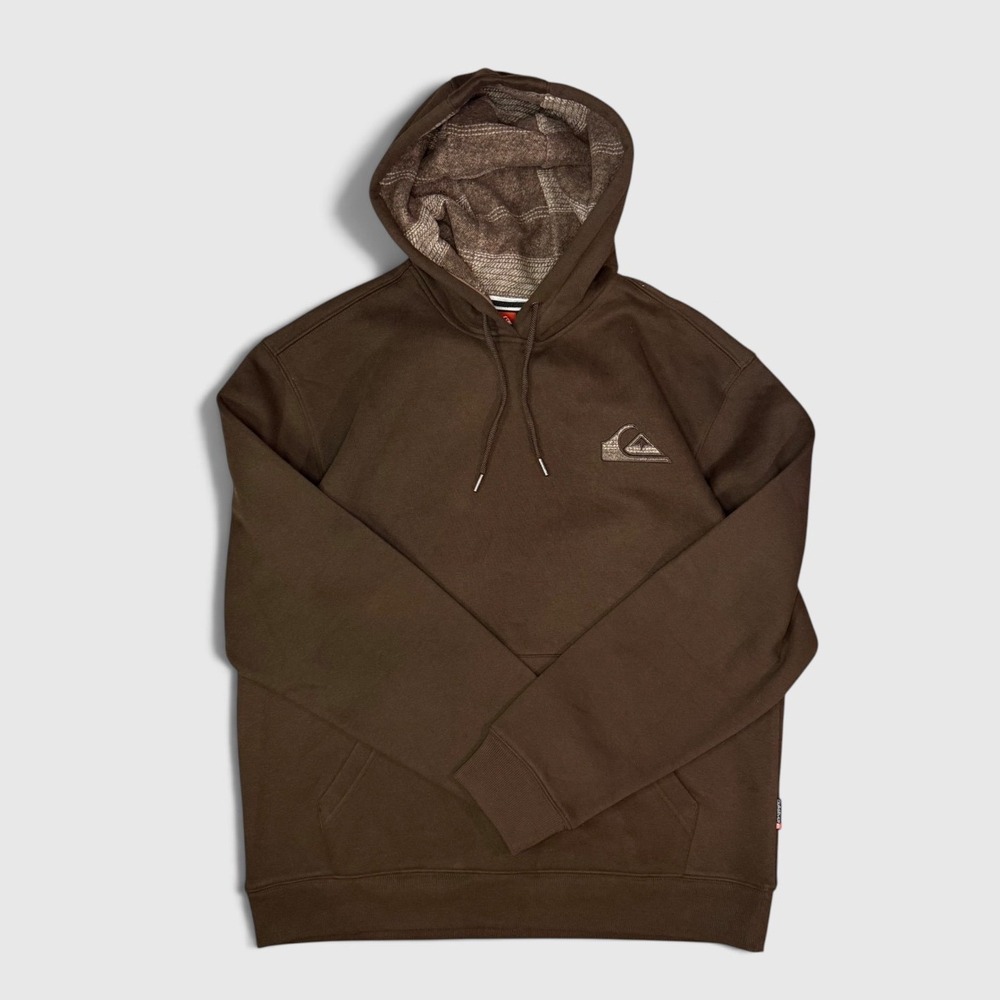 Quiksilver Pullover Hoodie - Men's - M - Brown - NWOT
